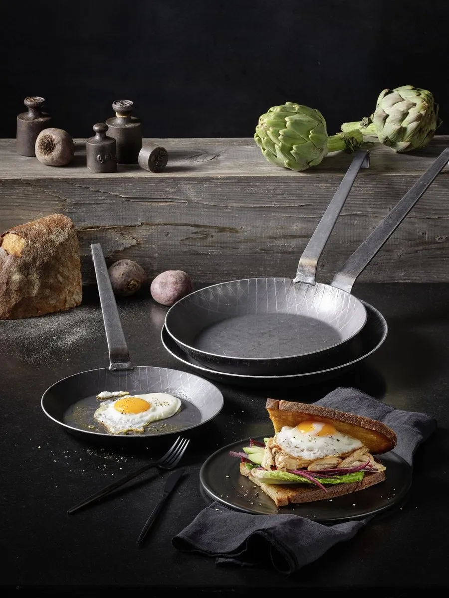 Rösle Braadpan Smeedijzer 24cm - Zwart