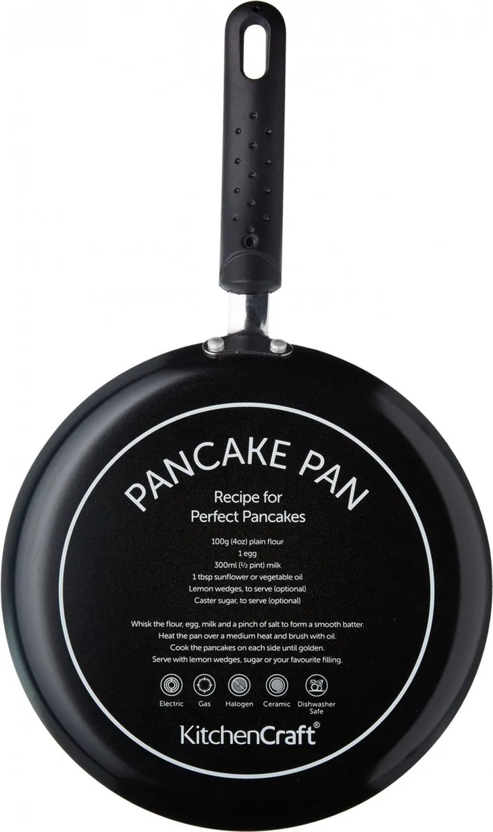 KitchenCraft Pannenkoekenpan 24cm - Antiaanbaklaag