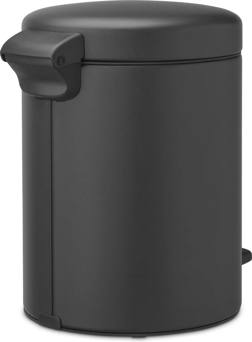 Brabantia NewIcon Prullenbak 5L - Mineral Infinite Grey - afbeelding 4 van 6