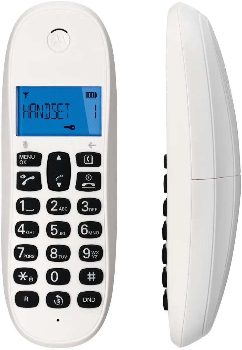 Motorola C1001CBW+ DECT Telefoon - Wit