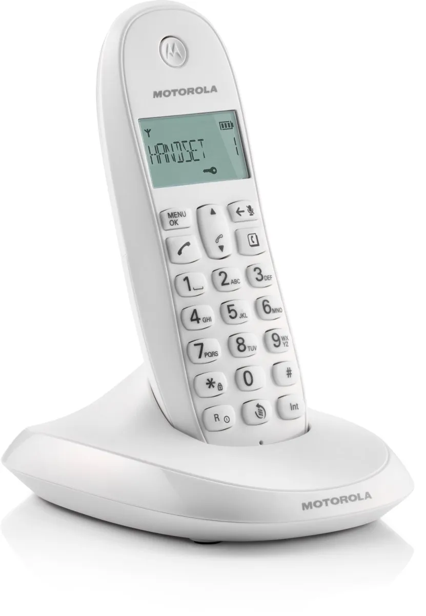 Motorola C1001CBW+ DECT Telefoon - Wit