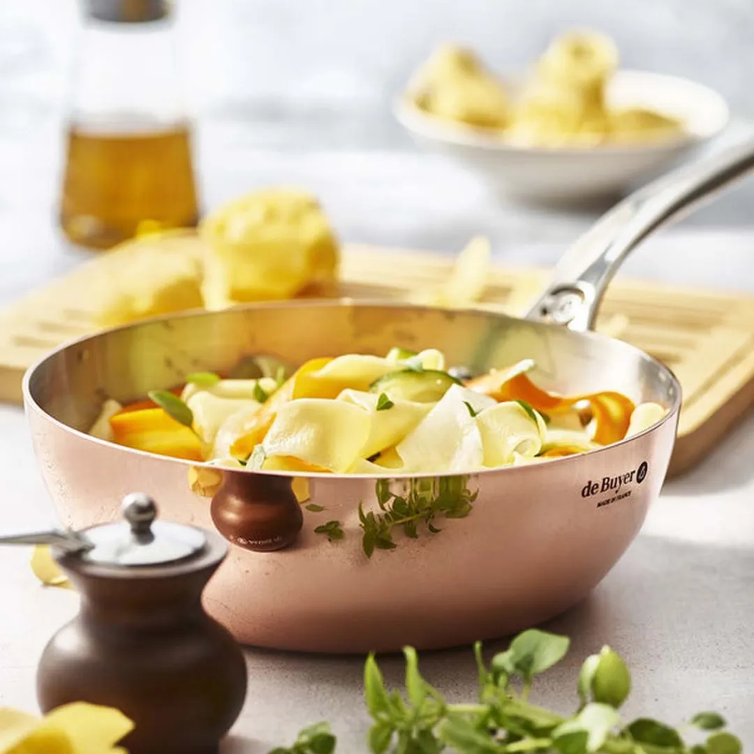 DeBuyer Prima Matera Koperen Sauteuse 24cm - Inductie