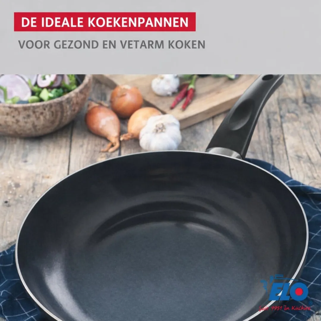 Fackelmann Elo 9807750 Set van 3 Aluminium Pannen - 20cm