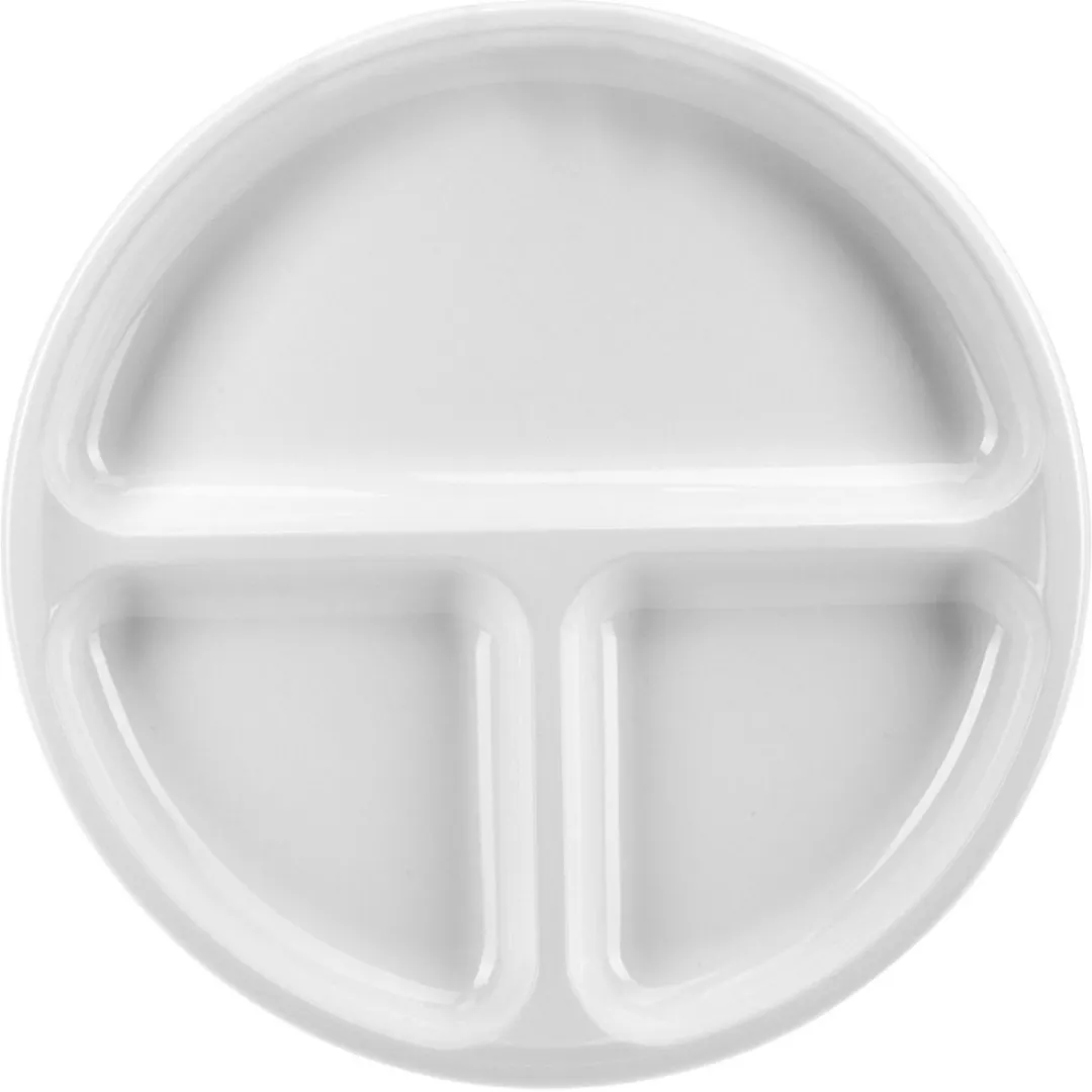 Westmark Magnetronbord 25cm - 3 Compartimenten - Wit