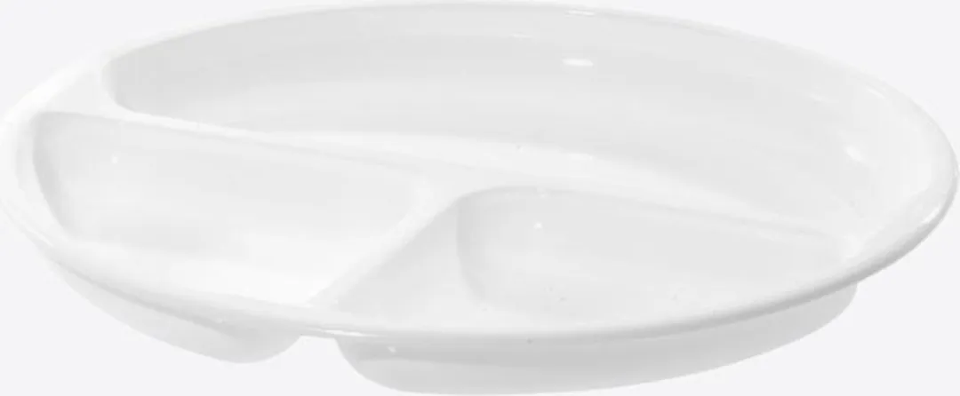 Westmark Magnetronbord 25cm - 3 Compartimenten - Wit