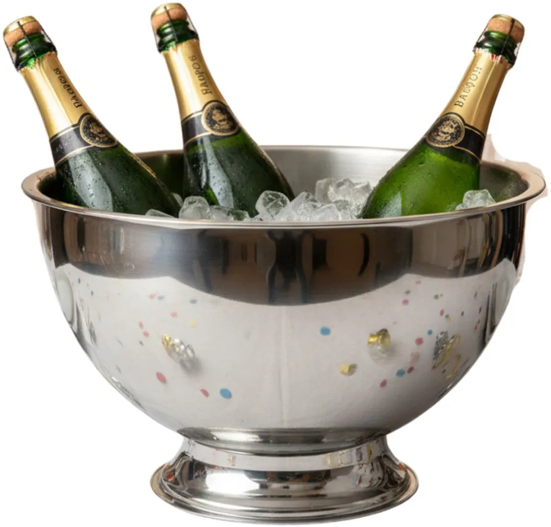 Excellent Houseware Champagnekoeler RVS