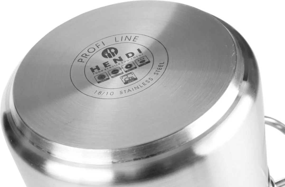 HENDI Kookpan 24L Inductie - Zilver