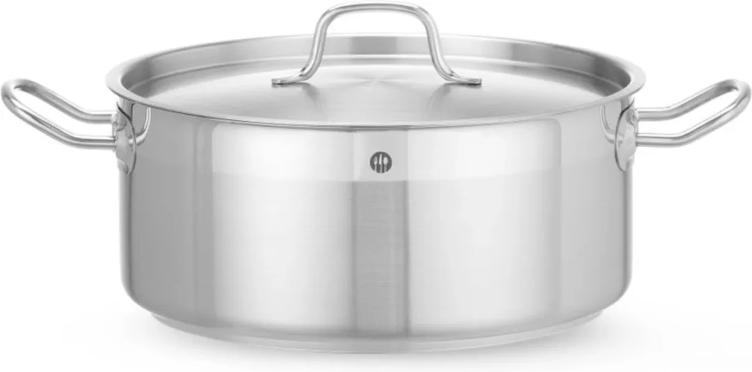 Hendi Kookpan 7,5L Inductie - Roestvrij staal - Grijs
