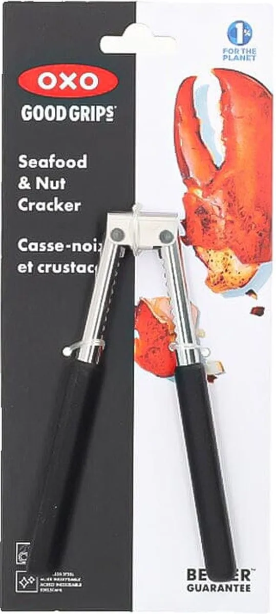 OXO Kreeften- en Notenkraker - Grijs/Zwart