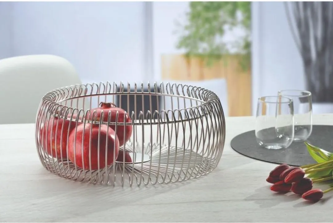 Kela Fruitmand RVS 35cm - Zilver