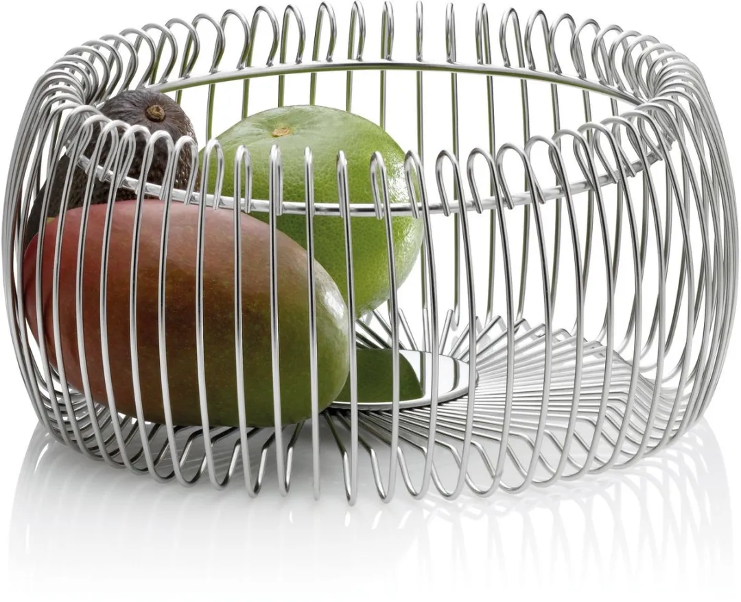 Kela Fruitmand RVS 35cm - Zilver
