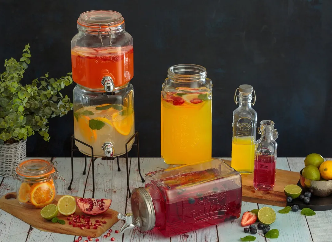 Kilner Stapelbare Drankdispenser 2 & 3 liter - Glas