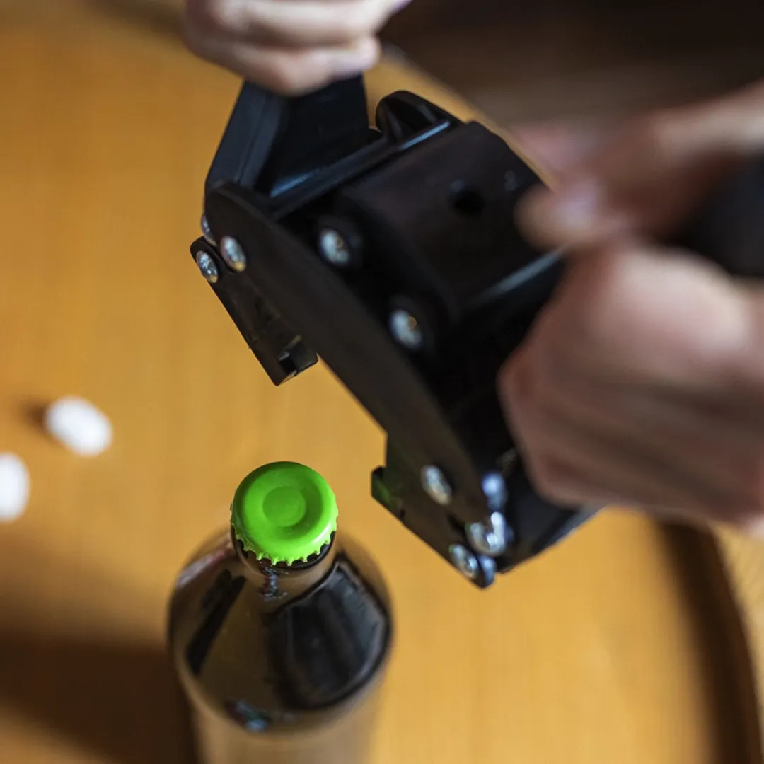 Browin kroonkurkapparaat - 26 mm - 2 arm - kroonkurk afsluiter