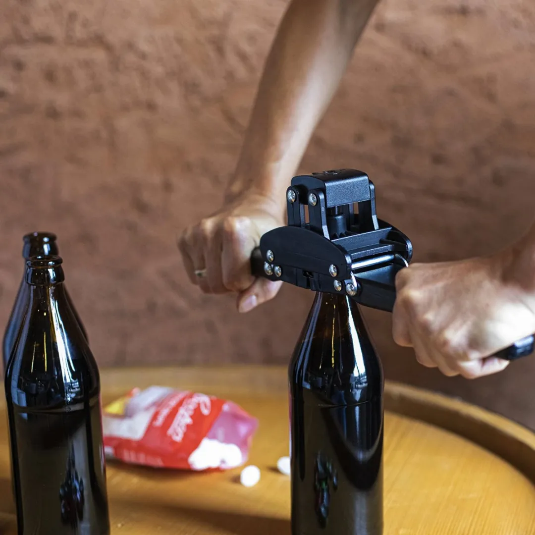 Browin kroonkurkapparaat - 26 mm - 2 arm - kroonkurk afsluiter