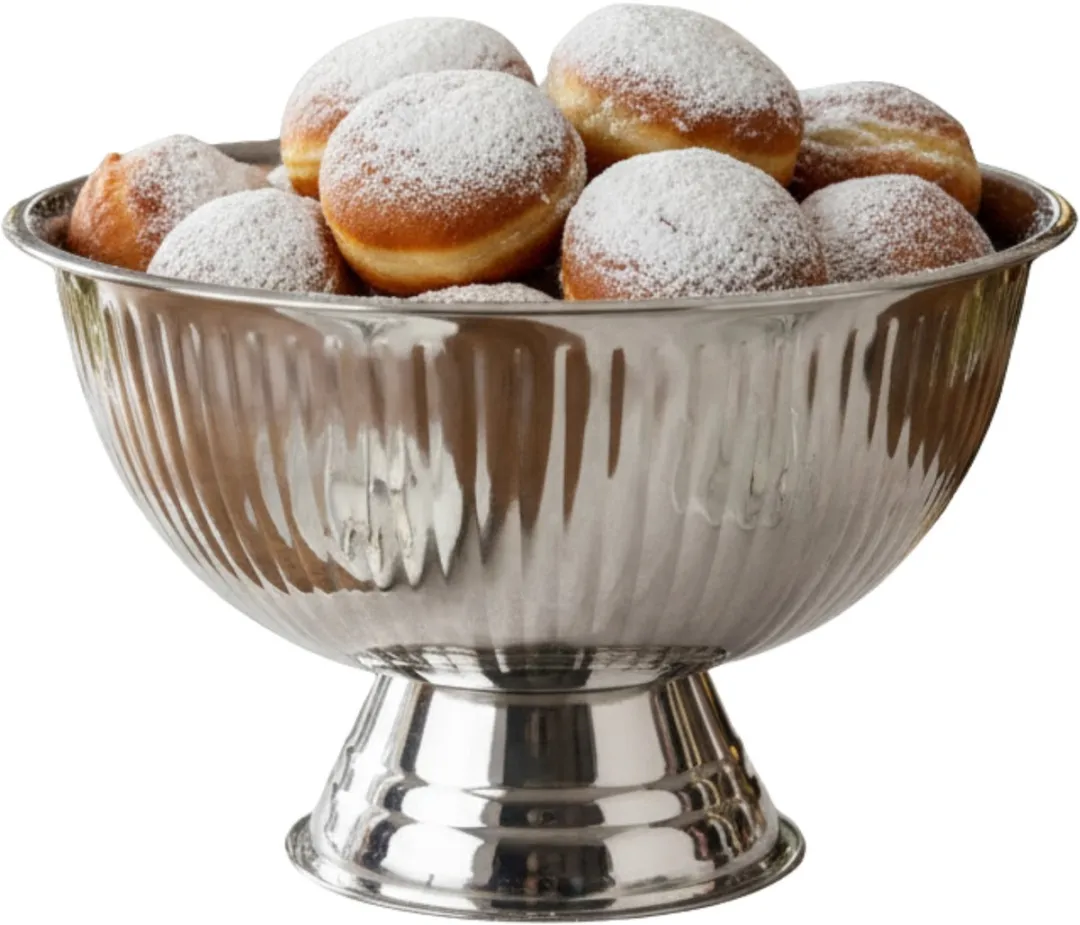 Excellent Houseware Oliebollenschaal RVS