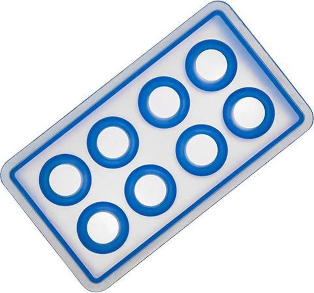Lurch IJsballenvorm 3.3cm Siliconen - 8 Stuks - Zwart