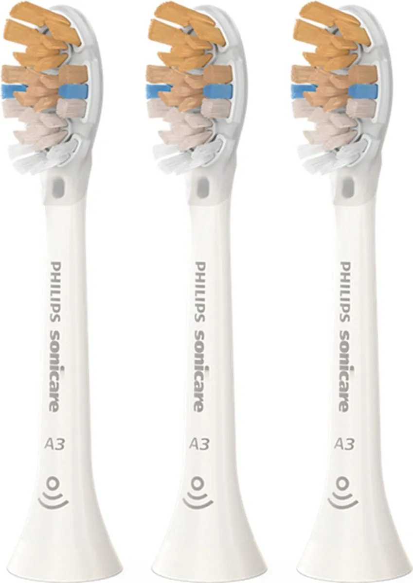 Philips Sonicare HX9093/88 Premium All-in-One Opzetborstels - 3 Stuks - Zwart