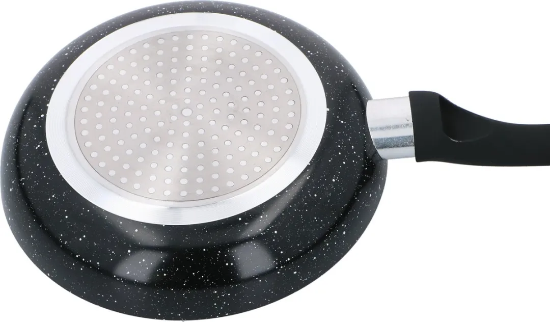 Alpina Koekenpan 20cm Skillet - Anti-Aanbak - Inductie - Zwart