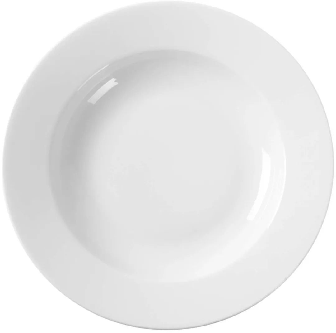 HENDI Diep Bord 23cm - Versterkte Randen - Wit