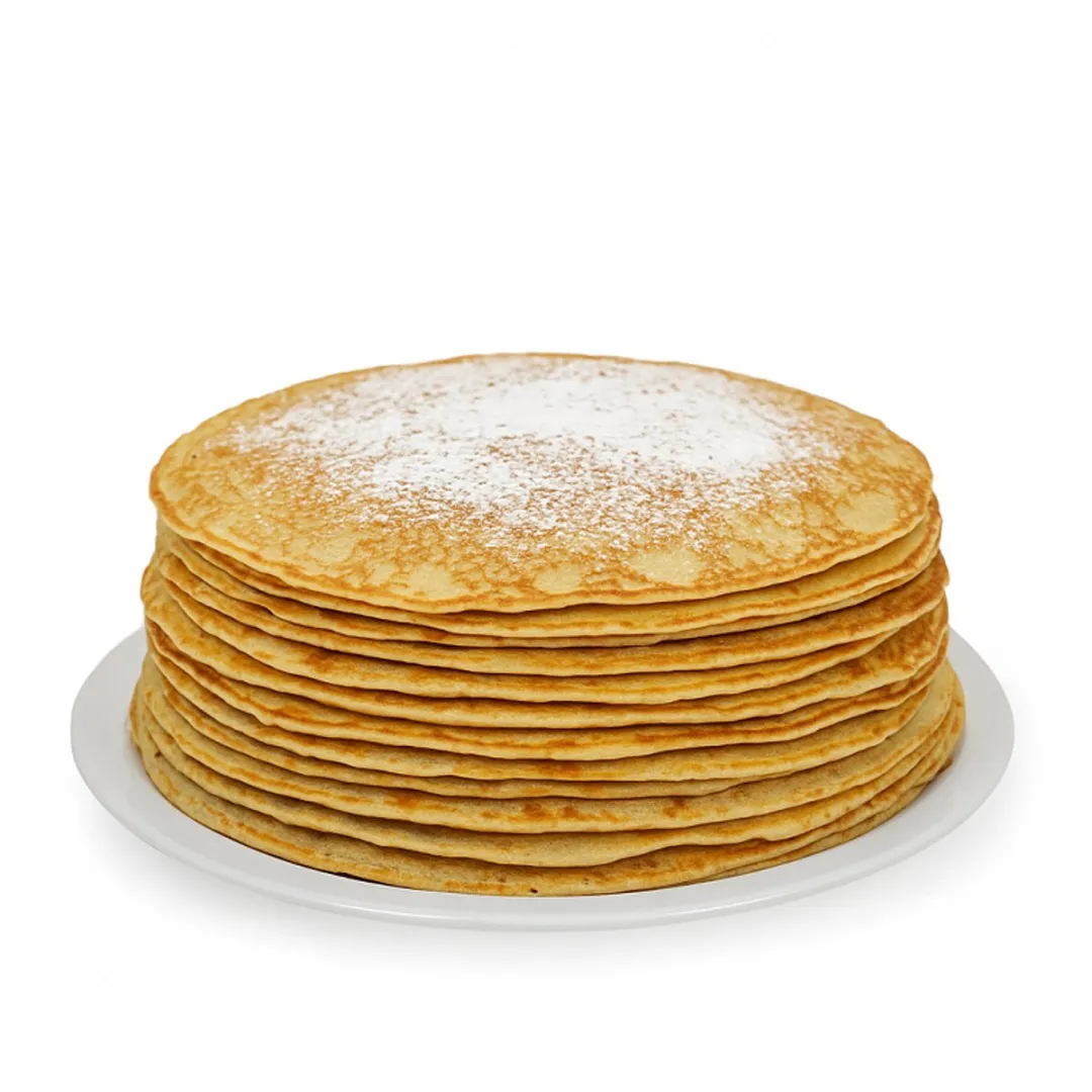 Cookinglife Pannenkoekenbord Set 6 Stuks - Ø30cm - Wit