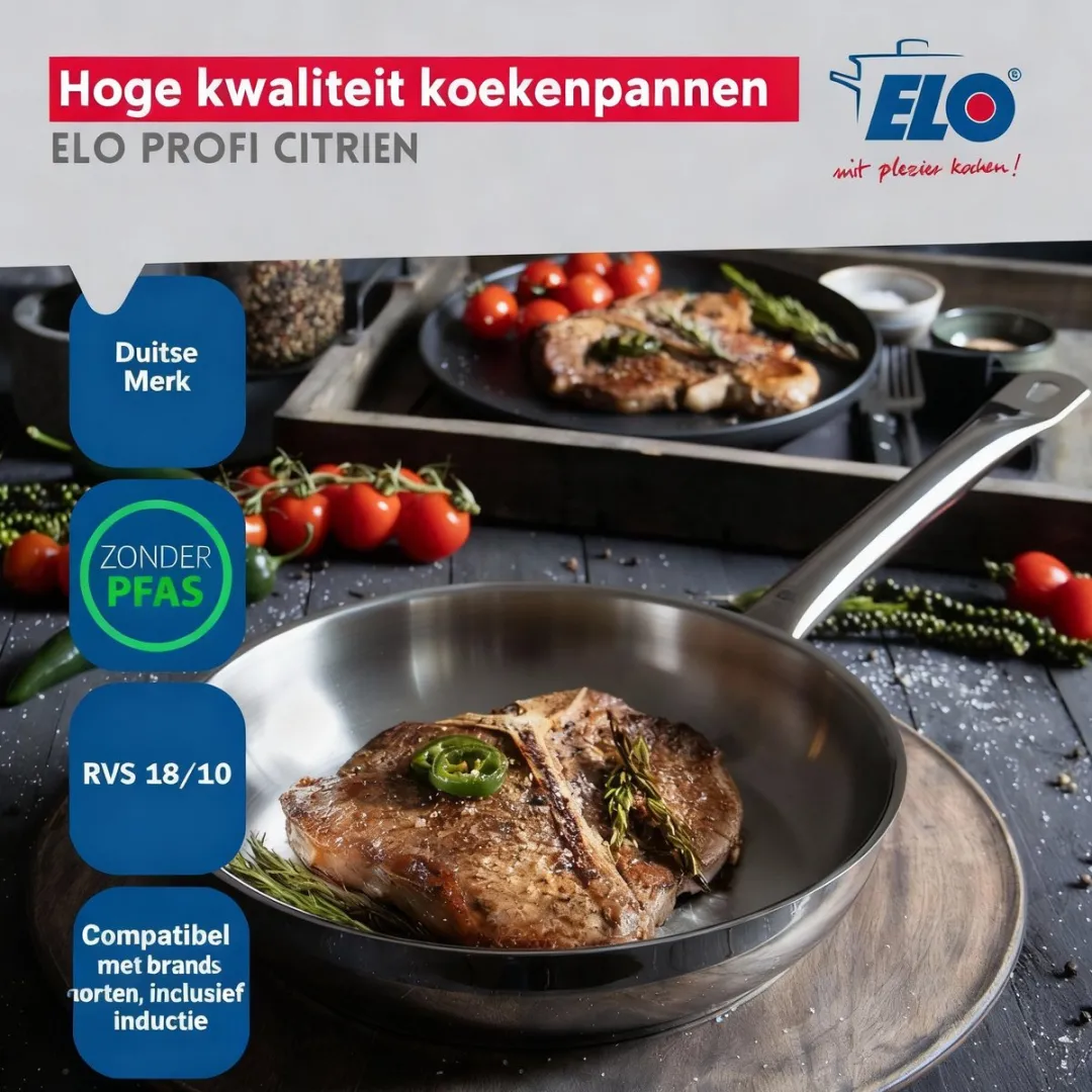 Fackelmann Elo Profi Keukenset 6-delig - Roestvrij staal - afbeelding 6 van 6