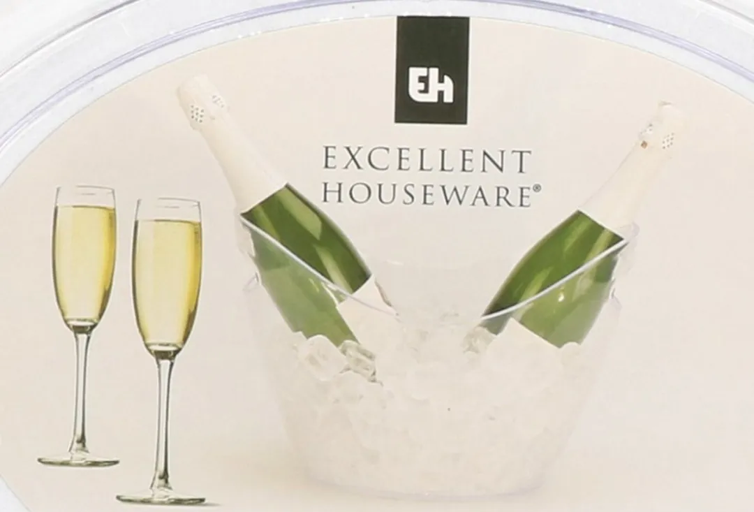Excellent Houseware IJs/Drank Koelemmer Transparant 3L