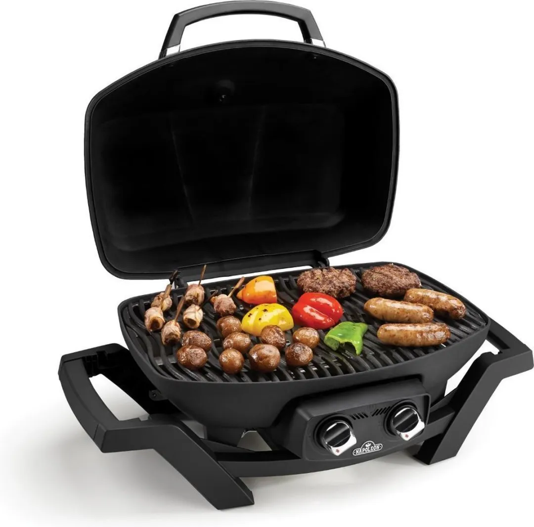 Napoleon TravelQ PRO 285 Gas BBQ - 2 Branders - Zwart