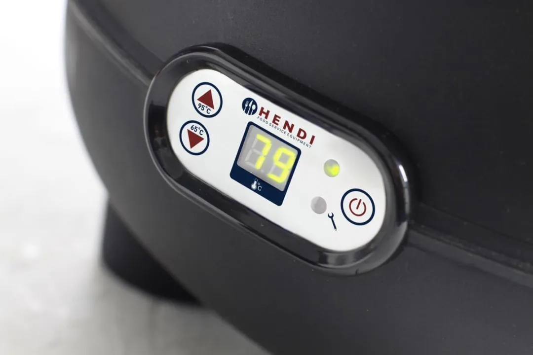 Hendi Soepketel 8L - Zwart - Digitaal display