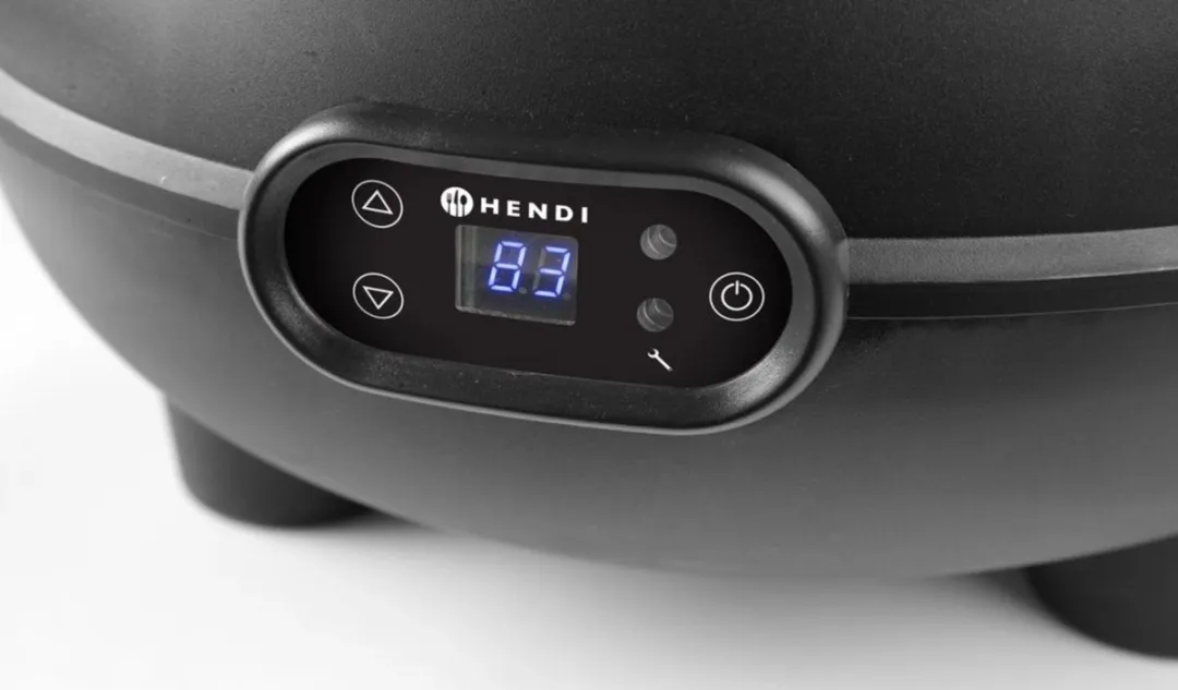 Hendi Soepketel 8L - Zwart - Digitaal display