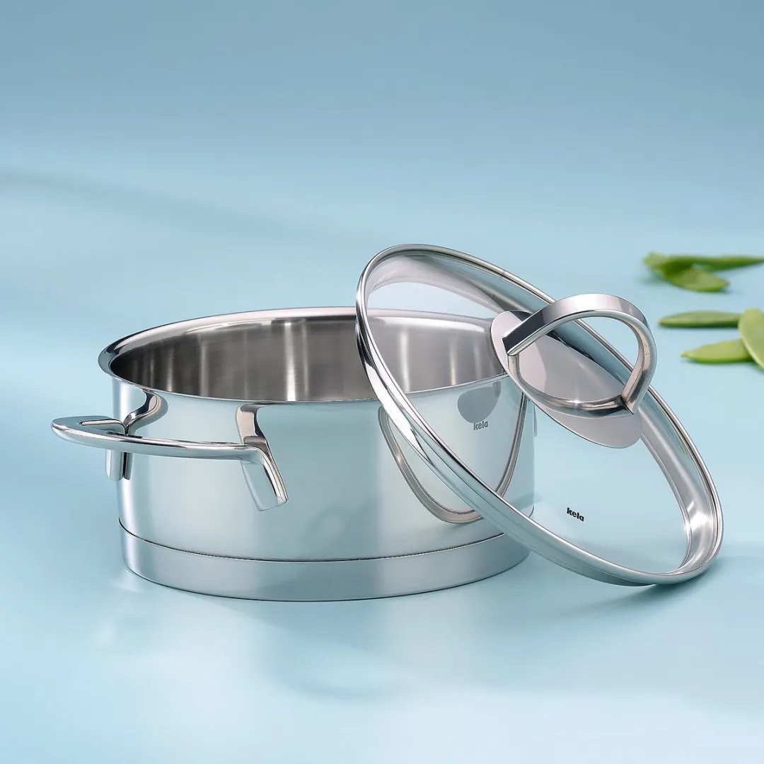 Kela Cailin Kookpan 24cm - 5L - Zilver