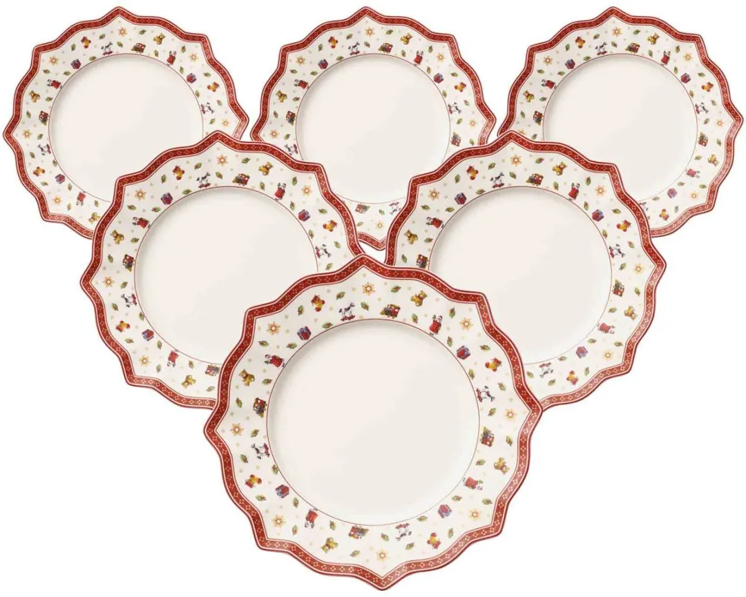 Villeroy & Boch Toy's Delight Speiseteller - Ø28,4cm - 6-delig - Groen