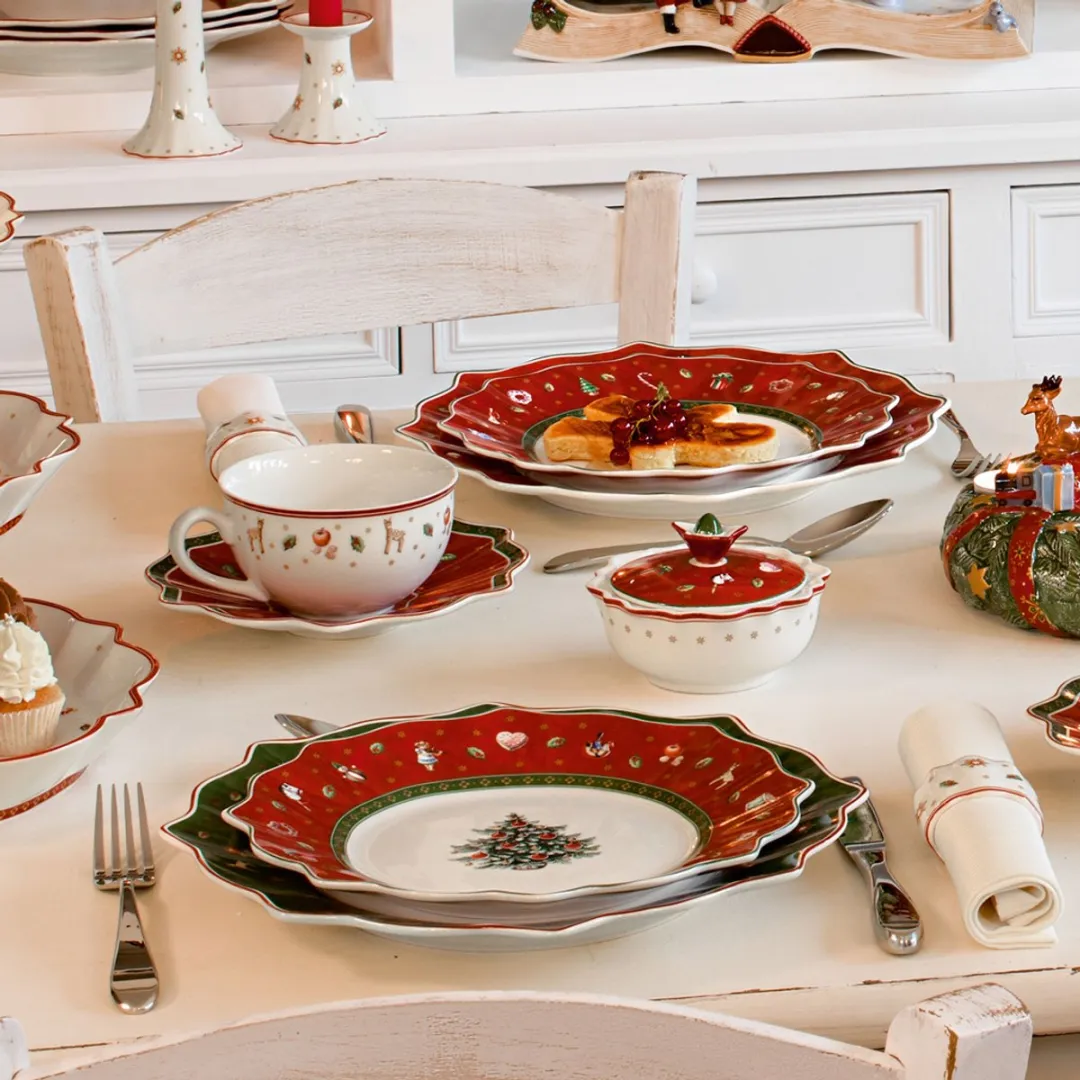 Villeroy & Boch Toy's Delight Speiseteller - Ø28,4cm - 6-delig - Groen