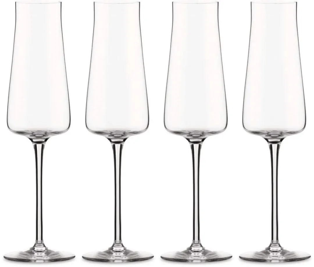 Alessi Eugenia Champagneglazen - 4 Stuks - Transparant