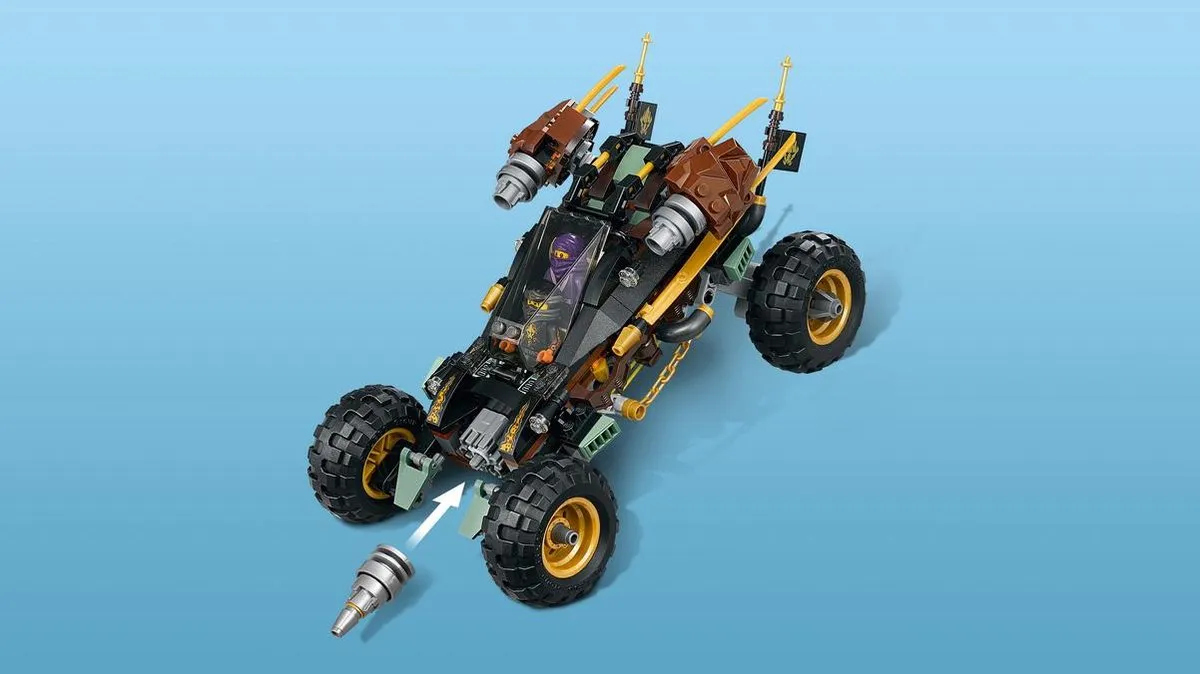 LEGO Ninjago Rock Roader 70589 - 406 Stukken - afbeelding 6 van 6