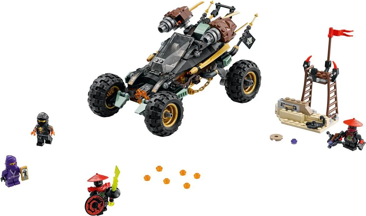 LEGO Ninjago Rock Roader 70589 - 406 Stukken