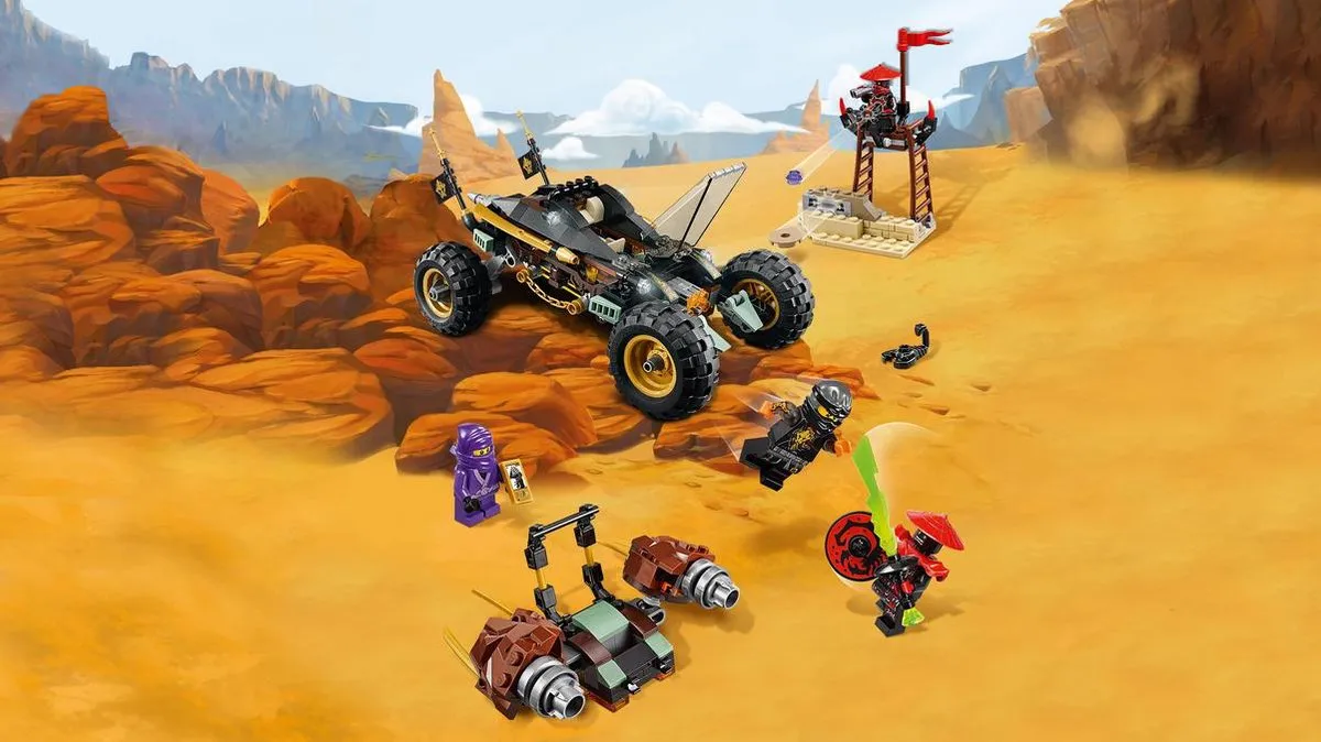 LEGO Ninjago Rock Roader 70589 - 406 Stukken