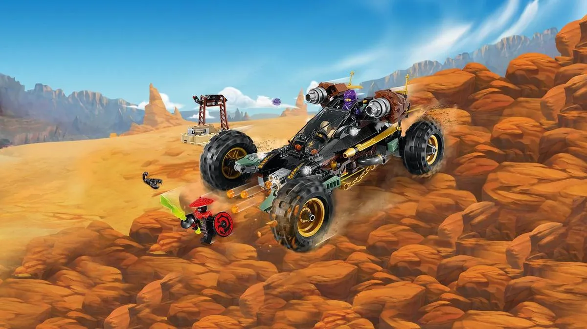LEGO Ninjago Rock Roader 70589 - 406 Stukken