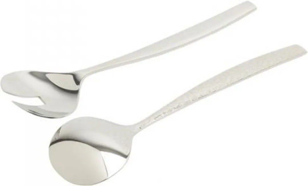 Alessi Saladebestek Dressed MW03/14 - 2 Stuks - Zilver