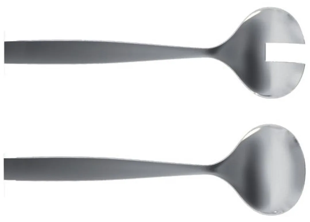 Alessi Saladebestek Dressed MW03/14 - 2 Stuks - Zilver - afbeelding 6 van 6
