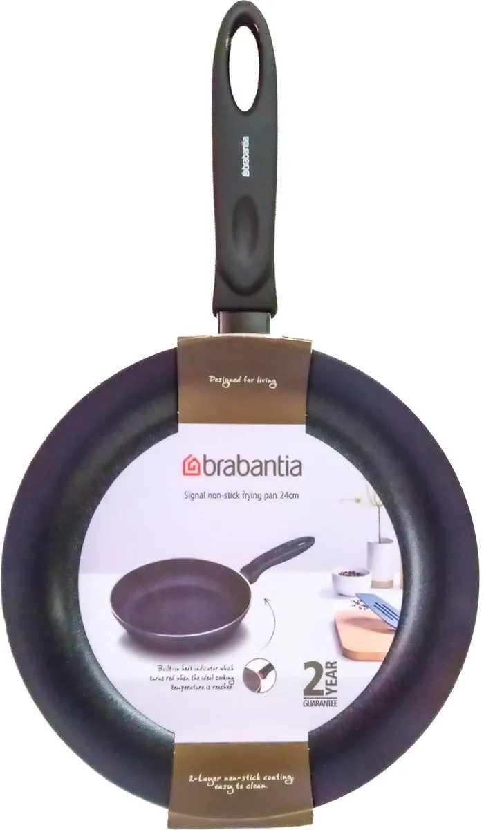 Brabantia Signal Antiaanbak Koekenpan 24cm