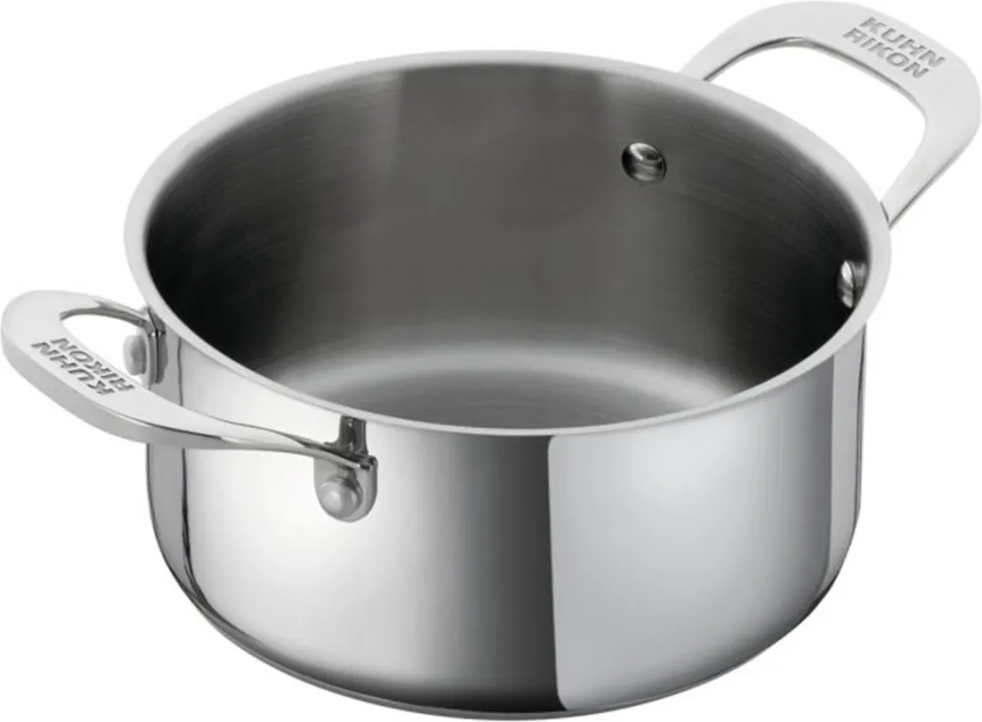 Kuhn Rikon - Allround Series - Kookpan 5.4L - RVS - Roestvrijstaal, Keramisch, Gas, Halogeen, Inductie