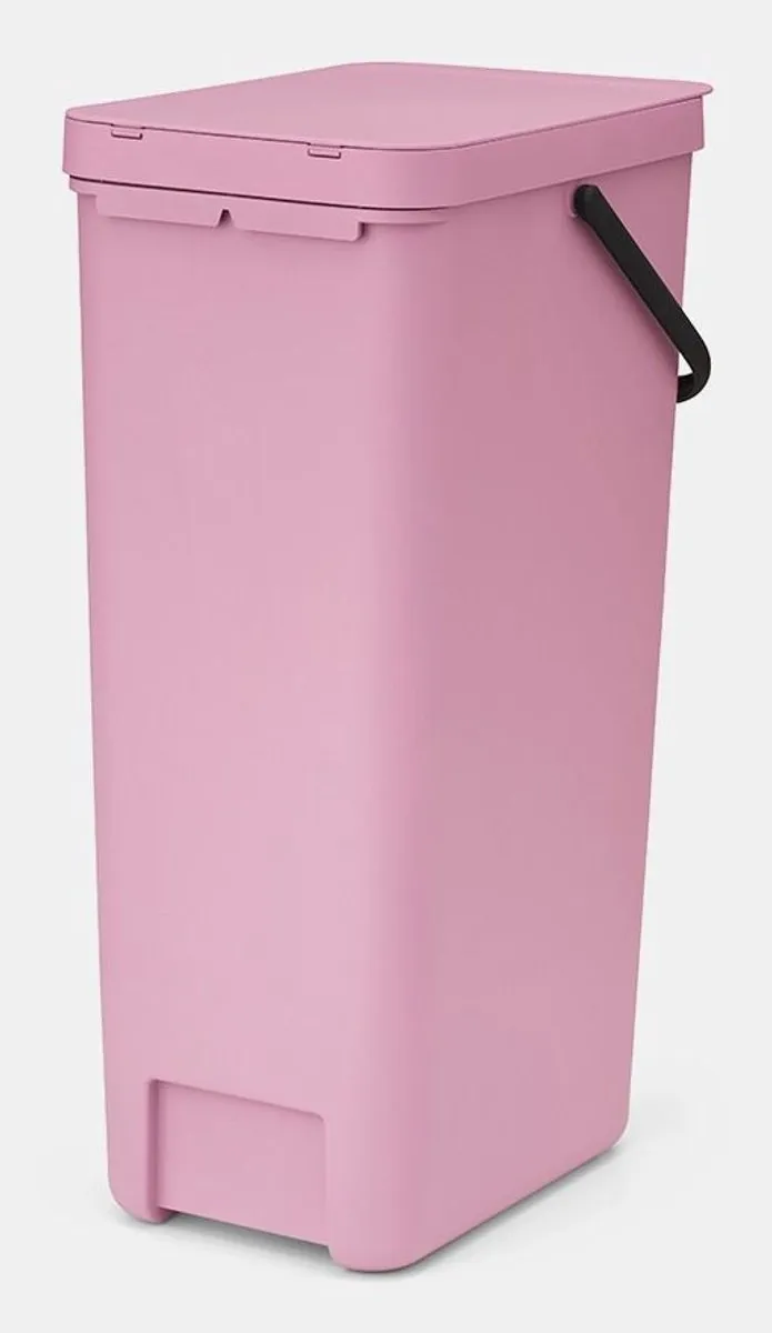Brabantia Sort & Go Prullenbak 40L - Lilac Pink