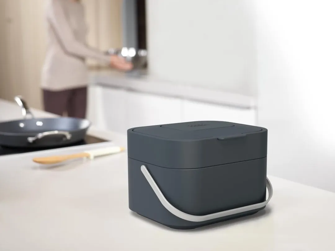 Joseph Joseph Intelligent Waste Stack Afvalbakje 4L - Grijs