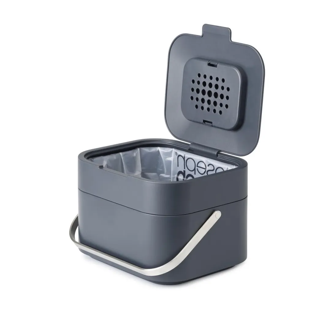 Joseph Joseph Intelligent Waste Stack Afvalbakje 4L - Grijs