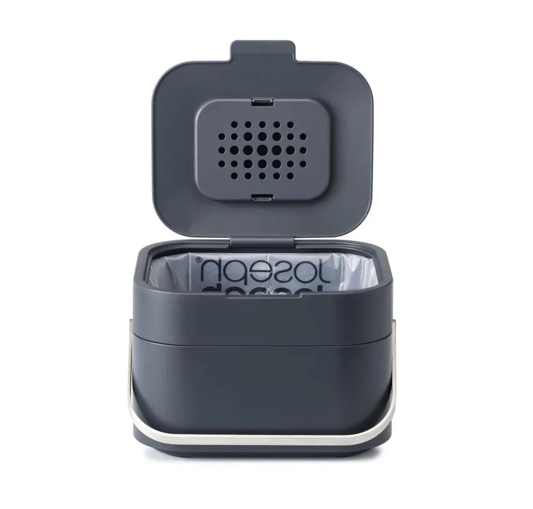 Joseph Joseph Intelligent Waste Stack Afvalbakje 4L - Grijs - afbeelding 6 van 6