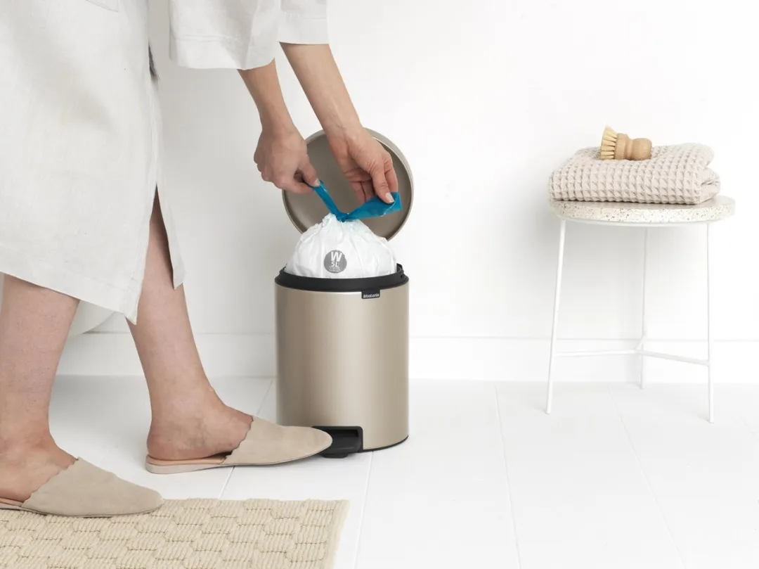 Brabantia NewIcon Prullenbak 5L - Metallic Gold