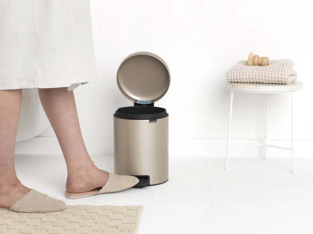 Brabantia NewIcon Prullenbak 5L - Metallic Gold