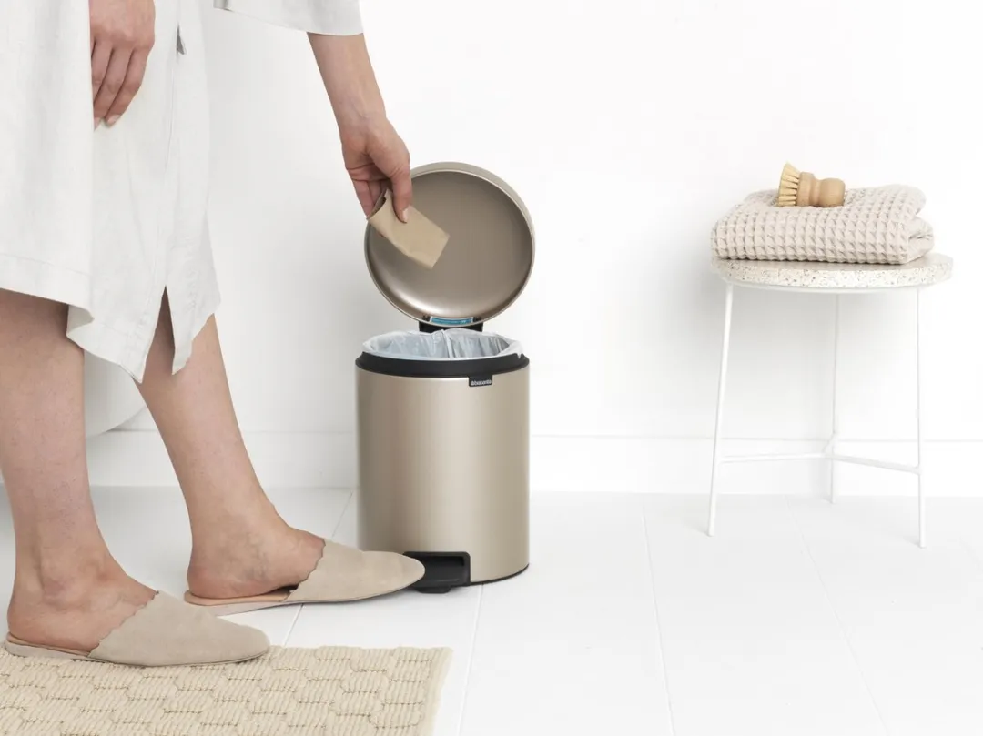 Brabantia NewIcon Prullenbak 5L - Metallic Gold