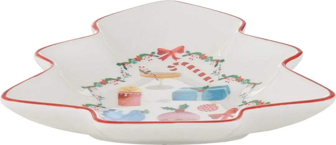 Maxwell & Williams Christmasville Kerstboom Schaaltje ME0023 - 16x13.5cm - afbeelding 2 van 4