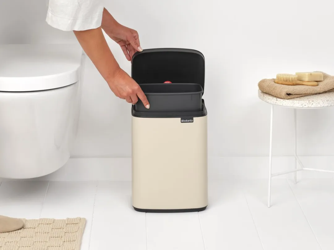 Brabantia Bo Prullenbak 7L - Soft Beige